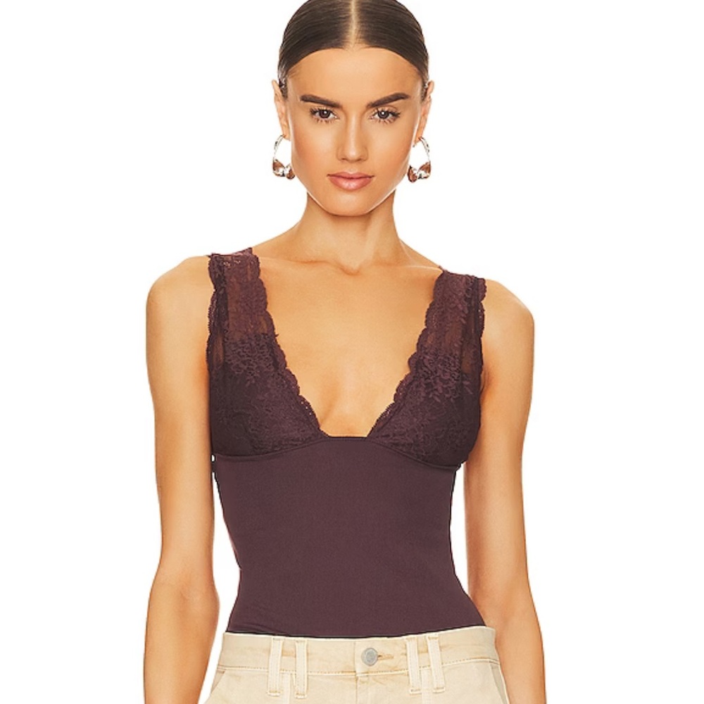 Free people lace tank top